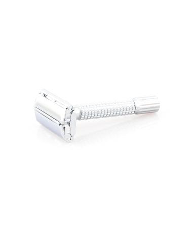 Epsilon Safety Razor Butterfly Silver Standard Unique