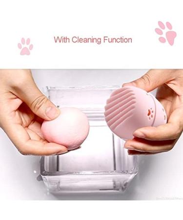 Makeup Sponge 1Pc Cute Sponge Puff Drying Cleaner Travel Stand Soft Silicone Foundation Makeup Brush Sponge Cleaning Tool Cosmetic Puff Holder Makeup Sponge Holder(7) - Buy Online on GoSupps.com