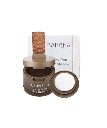 Hairline Shadow Powder Root Cover Up Powder Hair Filler For Woman&Man Sweatproof (Light Brown)