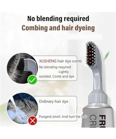 Shop Black Fruit Hair Dye - Natural Chestnut Brown Unisex Dyeing Cream with Comb for Effortless DIY Color - International Shipping Available - Buy Online on GoSupps.com