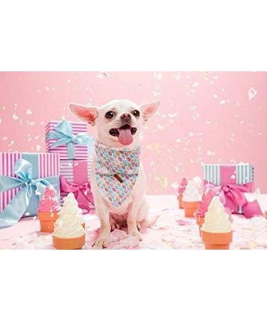 Unique Style Paws Dog Sandanas | Washable Cotton Towel for Small/Medium Dogs & Cats | Adjustable Fun Design - Buy Online on GoSupps.com