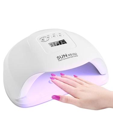 Qsylar Nail Dryer  36 Led Lights Nail Lamp Professional Nail Light for Gel Polish Dryer  Automatic Sensor 4 Timers Portable Acrylic Gel Nail Light Home Use Large Space Led Lamp for Gel Nails