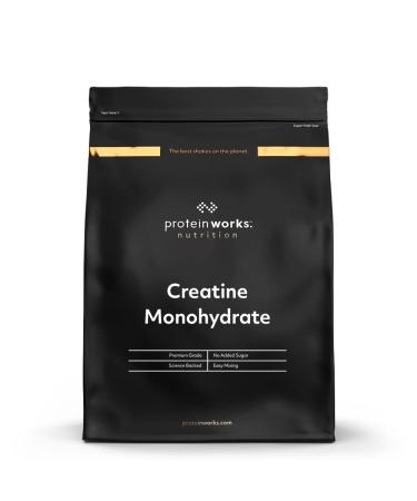 Protein Works - Creatine Monohydrate Powder | 100% Pure & Premium Creatine Supplement | Ultra Fast Absorption | 50 Servings | Unflavoured | 250g Unflavoured 50 Servings (Pack of 1)