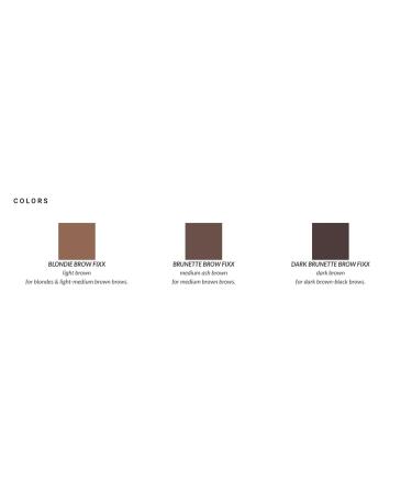 Elke Brow Fix Tint & Groom (Dark Brunette) - Long-Lasting Water-Resistant Colored Brow Gel for Perfectly Styled Brows - Buy Online on GoSupps.com