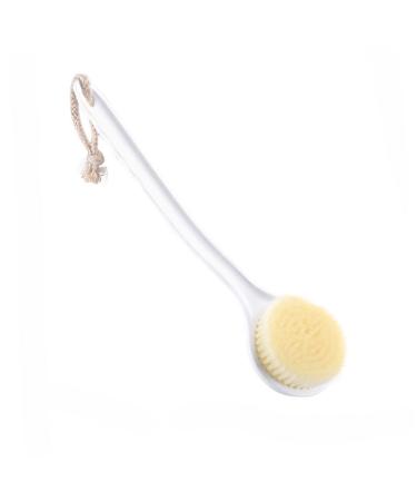 Healeved Shower Brush for Body Handle Shower Brush Body Massage Brush Bath Brush Handle White Artifact for Bathing Shower Brush
