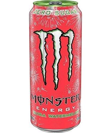 12 Pack Monster Energy Ultra Watermelon 16oz - Refreshing Watermelon Flavor - Pack of 1 - Buy Online on GoSupps.com