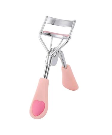 1PC Lady Professional Eyelash Curler with Comb Tweezers Curling Eyelash Clip Cosmetic Eye Beauty Tool (Color : C2)