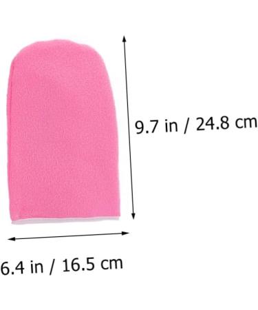 Housoutil 2 Pairs Insulated Gloves Bath Treatment Mitt Pink Paraffin Hand - Buy Online on GoSupps.com