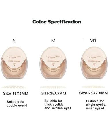 Invisible Double Eyelid Sticker 120 Strips/Pack Invisible Double Eyelid Tape Invisible Natural Double Eyelid Stickers Waterproof and Sweat Resistantsingle Side Double Eyelidtape (Moon 25*2.8mm 2pcs) - Buy Online on GoSupps.com