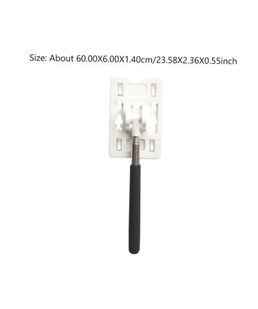 Buy Telescopic Retention Stick for Vehicles - Pink & White Stainless Steel Parking Rod & Bicycle Tool - Buy Online on GoSupps.com