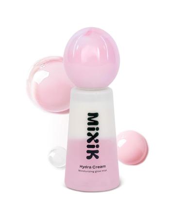 MIXIK Hydra Cream Moisturizing Face Mist Spray - Hydrating Face Mist Skincare Facial Hydrating Mist made of Plant Oil Rose Water Squalene Ceramide (80 ml (2.7 fl oz) Full Size) Full Size - Rose Scented 1 Count (Pack of 1)