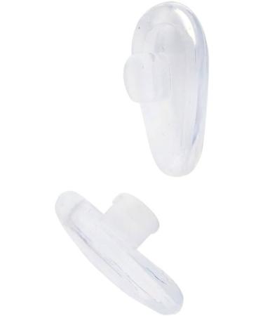 Seasio Soft Oval Silicone Nose Pads for Glasses - Transparent 5 Pairs | Comfortable Eyewear Accessories for All Styles - Buy Online on GoSupps.com