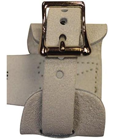 Gibson Athletic Single Buckle Just Right Uneven Bar Grips Medium White - Buy Online on GoSupps.com