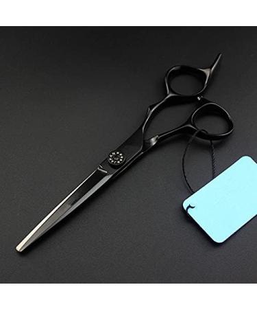 Professional 6 Inch Hair Cutting Scissors Set | 440 Black Barber Shears & Thinning Shears for Precision Hairdressing | International Shipping - Buy Online on GoSupps.com