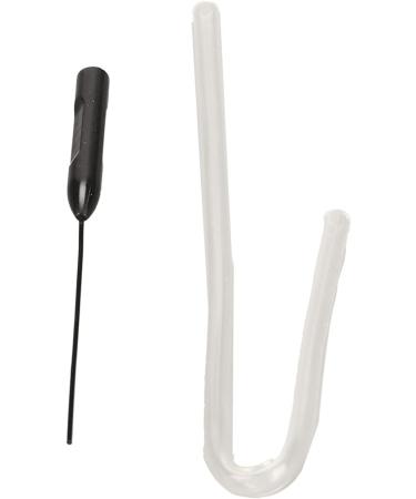 Earr Pass Hearing Aid Hoses - 10 Clear Sound Replacement Hoses with Cleaning Rod for Amplifiers & Otoplasty - Buy Online on GoSupps.com
