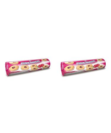 PINKMAGIC Double Biscuit with Raspberry-Vanilla Flavour Filling 176g (Pack of 2) 176 g (Pack of 2)