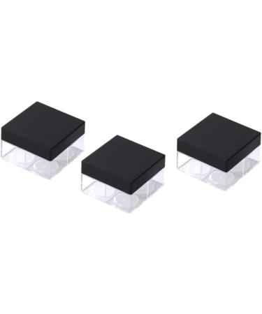 Beavorty 9 pcs Travelling Empty Bottle Grids Puff Loose Subage Without Portable Cosmetic Case Powder Square Size 2x3pcs As Shownx3pcs - Buy Online on GoSupps.com