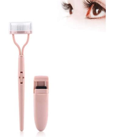 RIYAN 1 Set of Pink Portable Mini Eyelash Curler Set Extension Eyelash Comb Curler Curling Naturally and Lasting - Buy Online on GoSupps.com