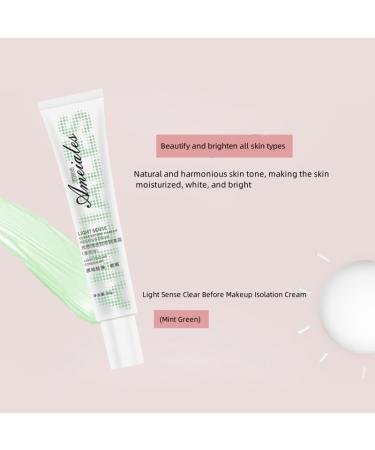 Light Sense Clear Before Makeup Isolation Cream - Mint Green 1 oz | Best Makeup Primer for Flawless Skin - Buy Online on GoSupps.com