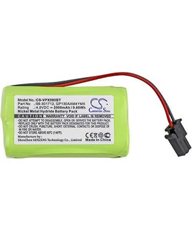 Buy Compatible Visonic 99-301712 Battery | GP130AAM4YMX & GP230AAH4YMX for PowerMaster 10 & PowerMax Alarm Systems - International Shipping Available - Buy Online on GoSupps.com