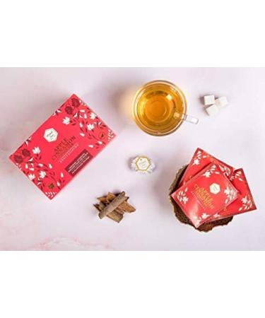 Mittal Teas Revitalizing Apple Cinnamon Green Tea | 20 Eco Friendly Muslin Bags | 100% Organic Ingredients | 40 GM - Buy Online on GoSupps.com