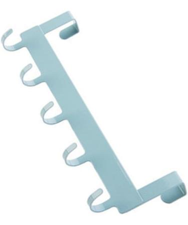 Alipis 2pcs Metal Clothing Rack Towel Hooks Door Towel Rack Clothes Hooks Hook up Multifunction Row Hook Size 1x2pcs Bluex2pcs - Buy Online on GoSupps.com