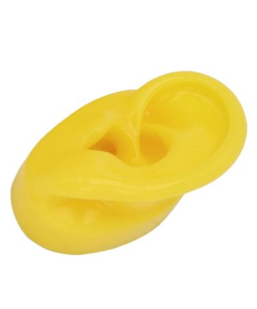 Reusable Silicone Waterproof Ear Mould Model - 2PCS Yellow | Easy Installation for Display - Buy Online on GoSupps.com