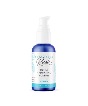 Ultra Hydrating Lotion Made with Rose Water Carrot Seed Oil and Geranium Essential Oils which can Revitalize your Dull Skin Keeping Your Skin Deeply Nourished & Hydrated 1.0 FL OZ