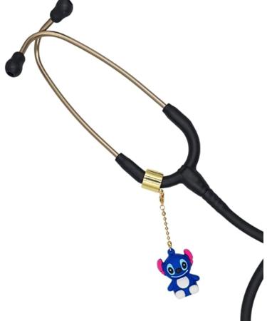 Stethoscope Charms pendant - Blue Animal 3D - medical charms