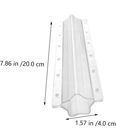 SUPVOX 4 pcs Garden Gardening Growth Grow Heart Fruit Plastic Cucumber Vegetables Tool Ice Reusable As Shownx2pcs 20x4cmx2pcs - Buy Online on GoSupps.com