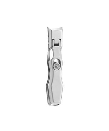 UNbit Toenail Clippers Portable Ultra Sharp Nail Fingernail Clipper Steel Wide Jaw Opening Anti Splash Fingernail Clippers Nail Cutter Manicure (Color : Dark Gray)