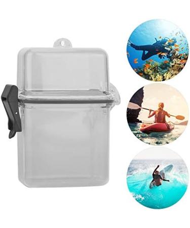 Diving Dry Box - Transparent Gray Waterproof Case for Surfing, Canoe, Kayak - Watertight Storage with Rope Hook - Buy Online on GoSupps.com