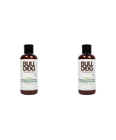 Bulldog Original Beard Shampoo & Conditioner Men Pack of 2 (1 x 200 ml) 200 ml (pack of 2) 2-in-1 beard shampoo and conditioner