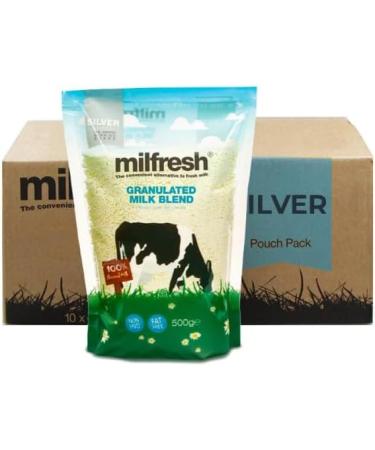 Milfresh Silver Granulated Milk Blend 500g (Pack of 6) - Buy Online on GoSupps.com