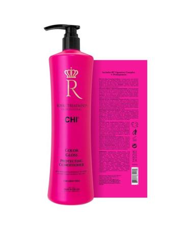 CHI Royal Treatment Color Gloss Shampoo & Conditioner Duo 32 Oz - Hot Pink | International Shipping Available - Buy Online on GoSupps.com