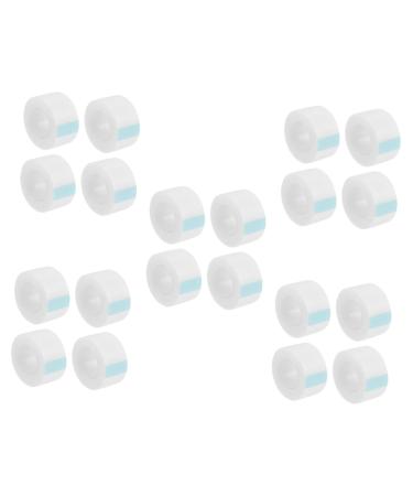 FRCOLOR 20 Rolls Satin Wig Bag Eye Sticky Stirp Instant Eyelid Lifter Eye Lift Strip Sticky Eyelid Strip Eyelid Tapes Invisible Eyelid Stickers White Easy to Tear or Double Eyelid Sticker