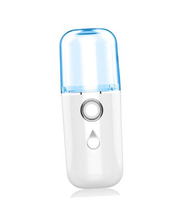 VINTORKY Nano Water Replenishing Instrument Portable Facial Moisturizing Steamer for Facial White Plastic