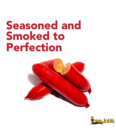 Long John Snacks Pickled Sausage - Gourmet Smoked Pickled Beef and Sausage Snack (Red Hot) 4.5lb (2 Pack) - Buy Online on GoSupps.com