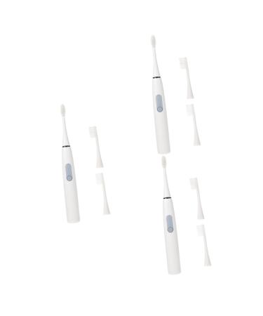 Mobestech 3 Sets Electric Toothbrush Toothbrushes Tooth Brush for Kids Sonic Gums Toothbrush Kids Travel Toothbrush Toddler Toothbrush Portable Toothbrush Pp Bristles Clean Child