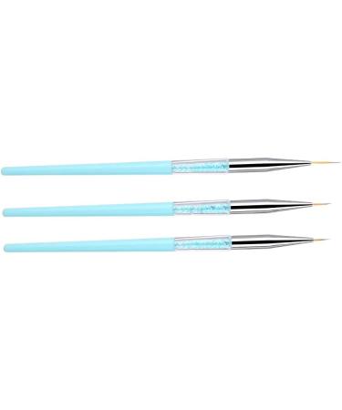 Easy To Operate Gel Nail Polish Pen Nail Liner Brush for Home Salon Shop (Blue) - Buy Online on GoSupps.com