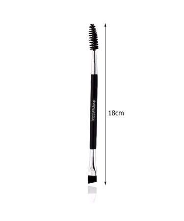 Buy Duo Eyebrow Brush & Lash Pass Insert - Cruelty-Free Synthetic Bristles | Perfect Sloping Design - Buy Online on GoSupps.com