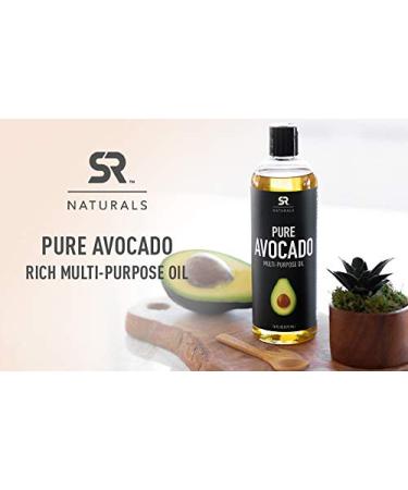 Sports Research Pure Avocado Oil 16 fl oz - Multi-Purpose Oil for Cooking & Skincare - Buy Online on GoSupps.com