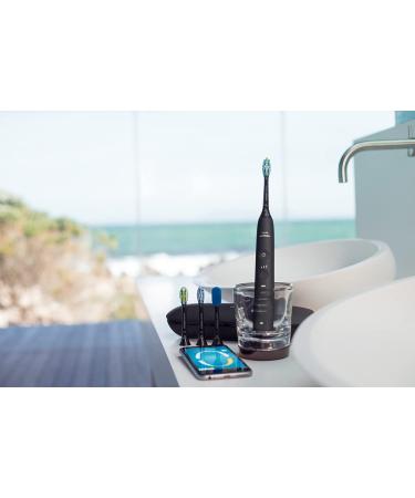 Philips Sonicare DiamondClean Smart 9500 Electric Toothbrush - Black (HX9924/11) - Buy Online on GoSupps.com