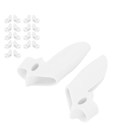 10 Pairs Toe Straightener Bunion Corrector & Separator - White | Valgus Relief & Overlap Protection Tool - Buy Online on GoSupps.com