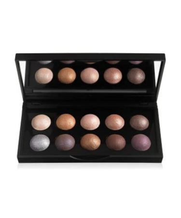 Baked Eyeshadow Palette - 10 Vibrant Shades - California Collection - Buy Online on GoSupps.com