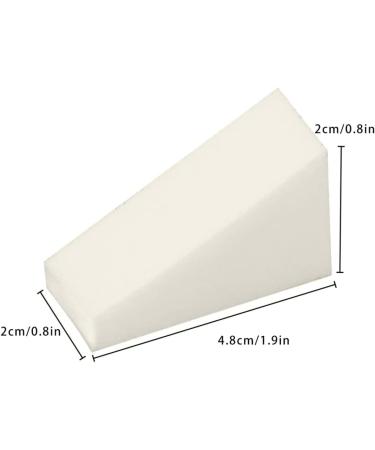 Cosmetics Sponge for Powder Makeup Sponge for Powder Makeup Sponge Set Triangle Shape Disposable Sponge Manicure Seal 50PCS - Buy Online on GoSupps.com