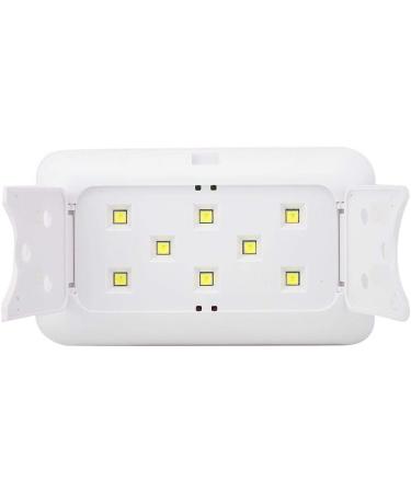 Mini 24w Foldable USB Nail Dryer | Energy Saving LED UV Lamp for Gel Polish | Single Key Operation for Home Use - Buy Online on GoSupps.com