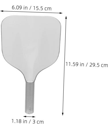 LIFKOME 2 pi ces Protecteur pour Visage Coiffure avec Poign e cran de la Laque et Teintures Confortable et Facile Utiliser pour Salon de Coiffure - Buy Online on GoSupps.com