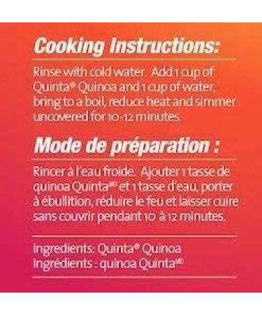 Quinoa Gluten Free Quinta Quinoa High Iron Foods 100% Whole Grain Vegan Foods Low Carb Foods Local Quinoa Grain high in Fiber high in zinc a Source of Calcium Kosher (200g) - Buy Online on GoSupps.com