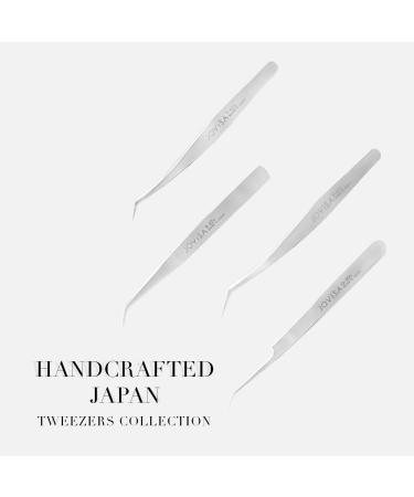JOVISA R-6Ds Tweezer: Japan-Made Stainless Steel Eyelash Extension Tweezers for Mega Volume and 3D/6D Mink Lashes - Buy Online on GoSupps.com